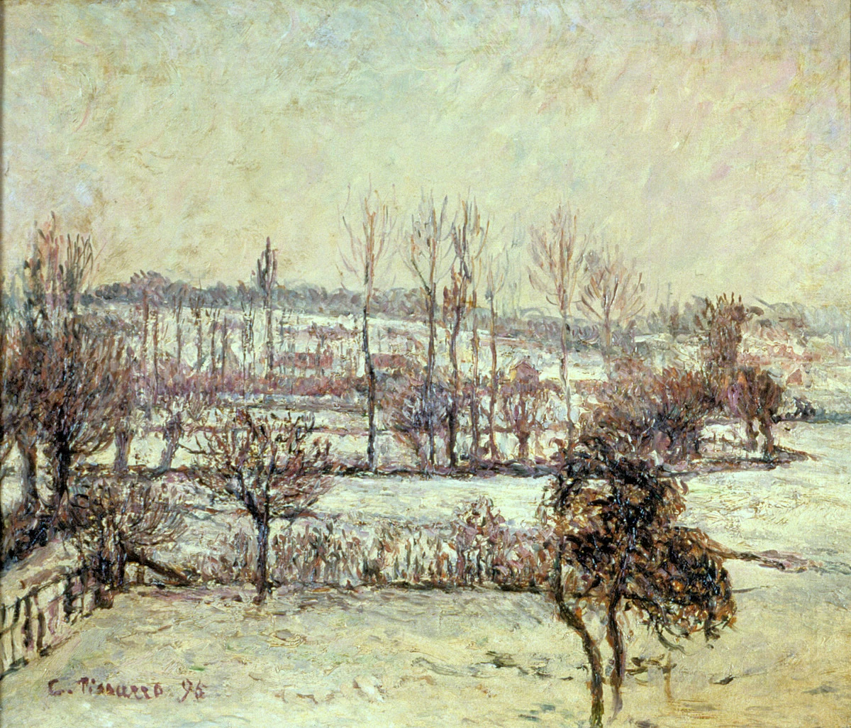 Effetto neve a Eragny, 1895 - Ordrupgaard, Denver